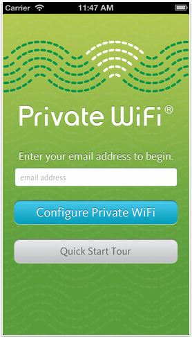 Finally use public Wi-Fi hotspots safely, thanks to Private WiFi. (That’s not a contradiction, promise.)