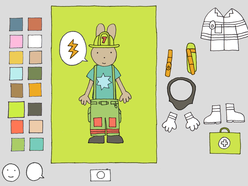 Color me a firefighter with this fabulous educational app for kids.