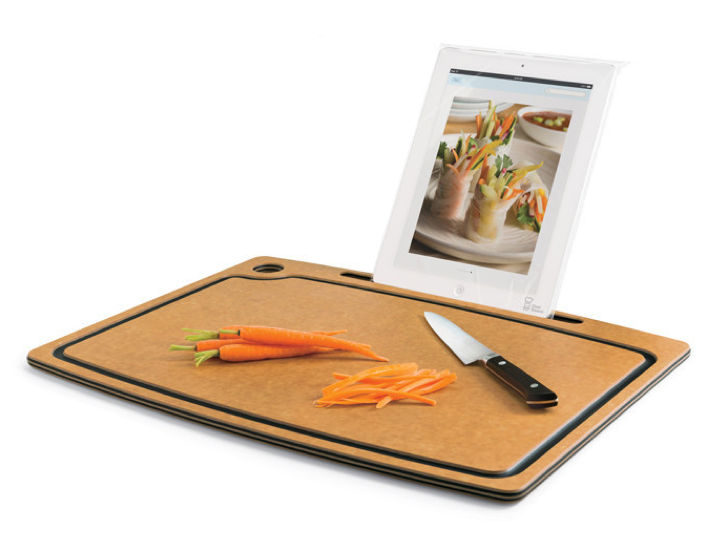 The iPad cutting board. (No, it’s not a cutting board that looks like an iPad.)