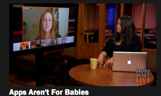 Are babies too young for apps? A discussion parents need to have.