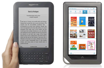 Nook vs. Kindle – An e-reader smackdown