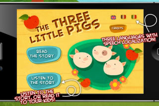 The 3 Little Pigs, only everyone lives.