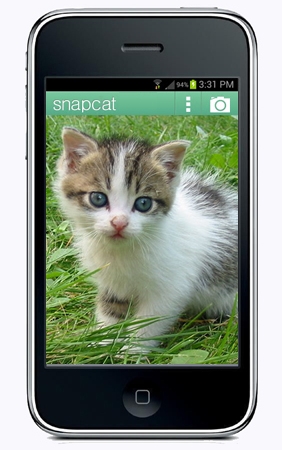 SnapCat app, ready to pounce when your kid screws up on Snapchat