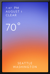 Checking the weather on your iPhone just got cooler