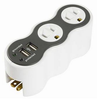 A seriously fabulous surge protector for travelers. (Yes, we called a surge protector “fabulous”)
