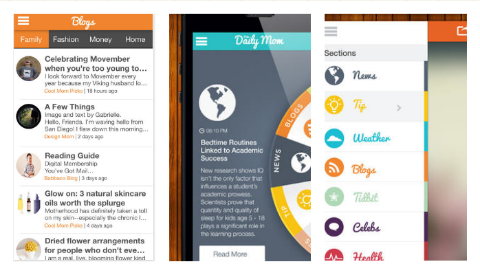 The Daily Mom: The daily down-low for moms, all in one beautiful app.