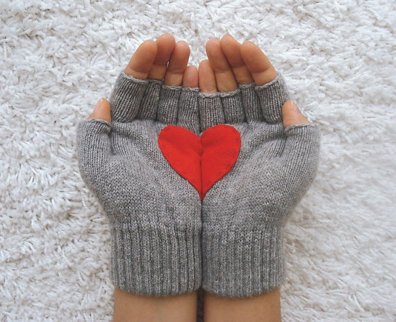 Warming your hands with heart