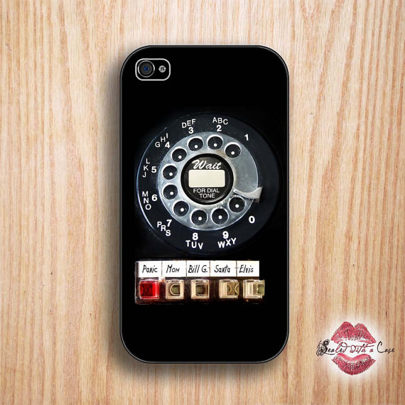 Fantastically retro phone cases let you ring-a-ling, clickety-clack, or ding dong.