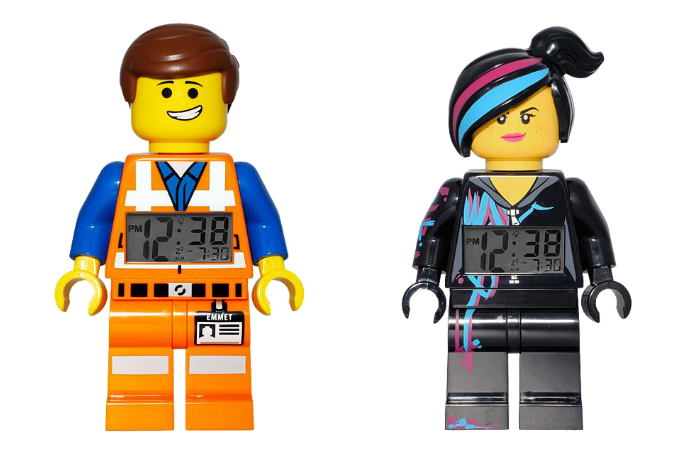Wake up with your favorite Lego Movie minifigures. Without the pain of having them sleep with you.