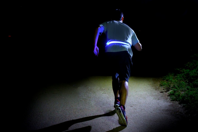 The Halo Belt is the new must-have safety device for every cyclist, runner, and parent.