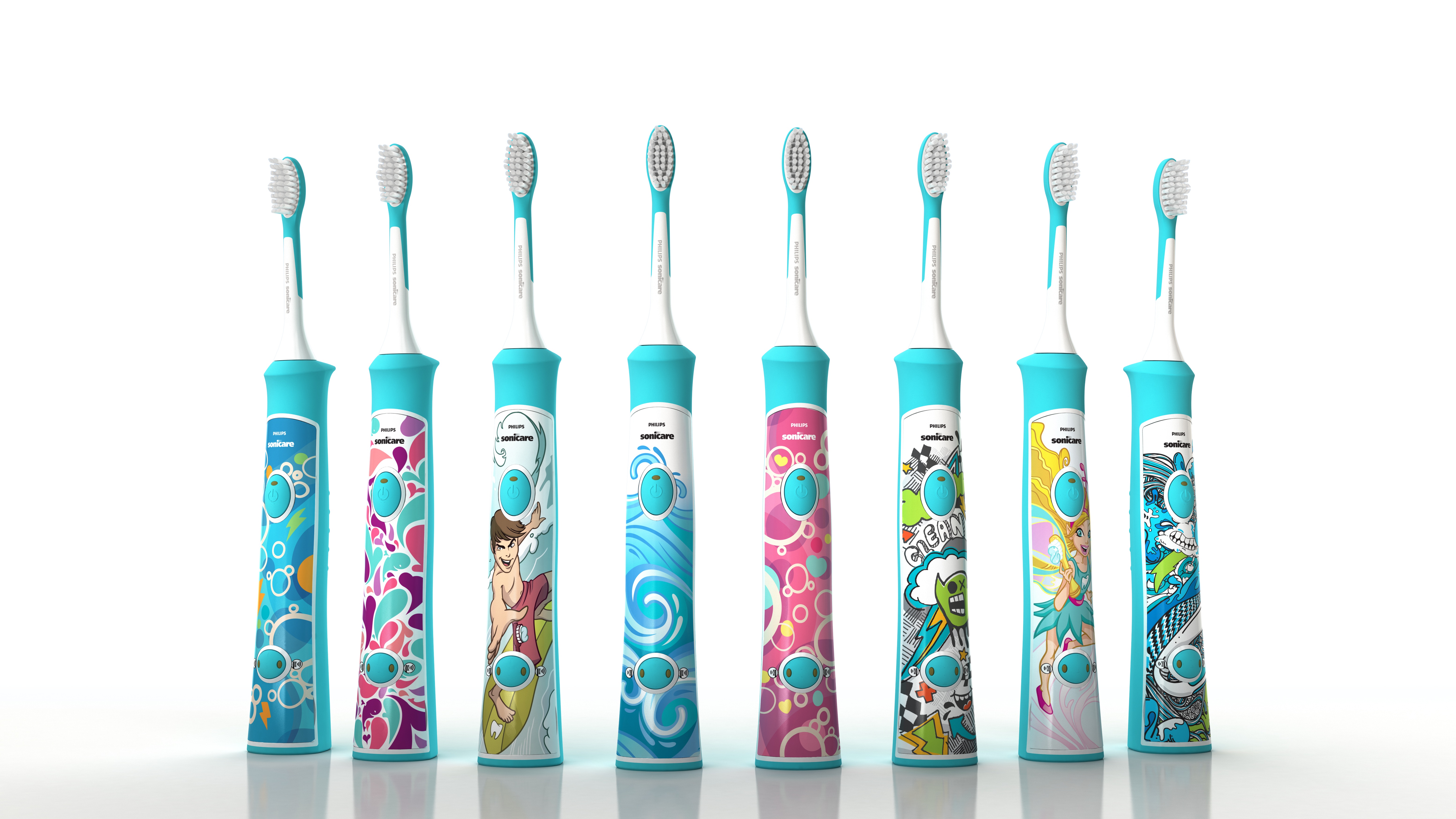 The new Philips Sonicare for Kids power toothbrush: Like a babysitter for their teeth