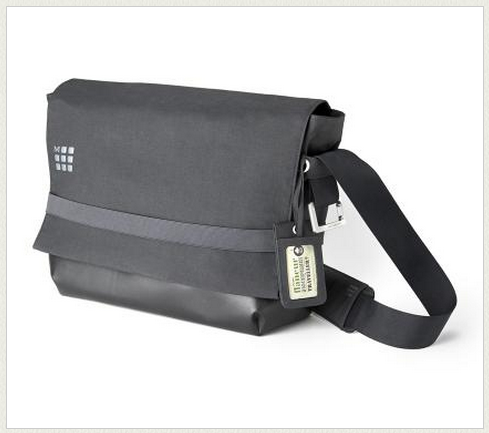 Moleskine goes beyond notebooks with their swanky new laptop messenger bags