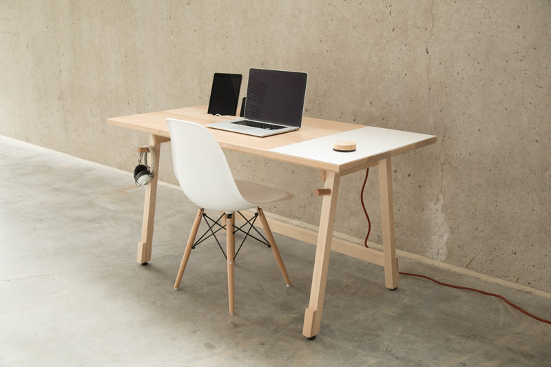The gorgeous desks made with tech in mind
