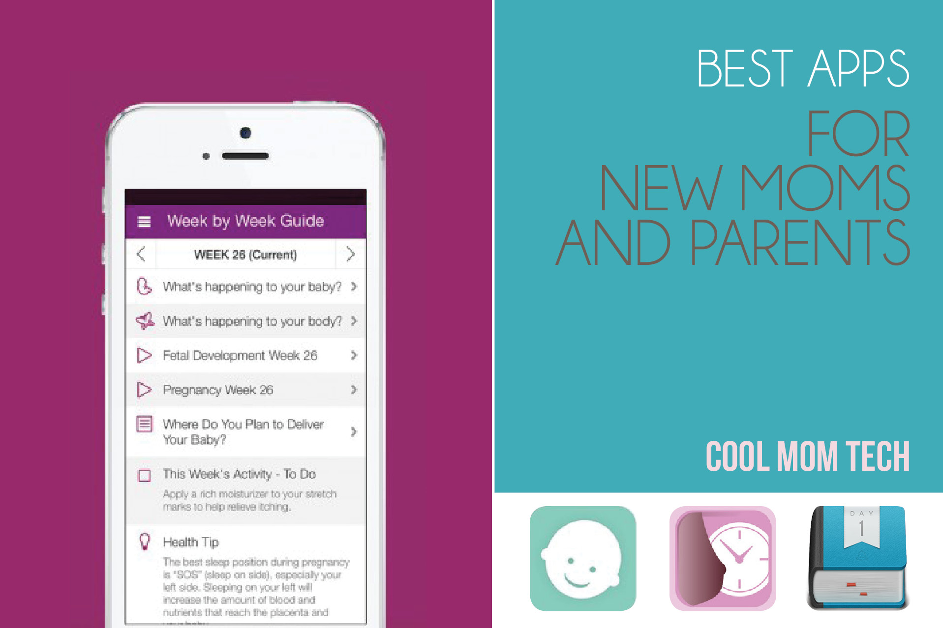 10 of the best apps for new moms and parents