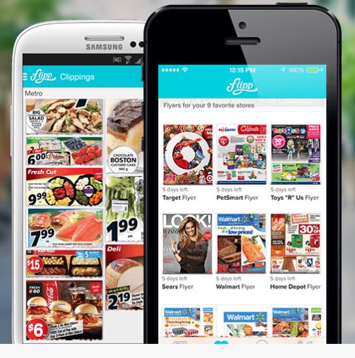 Flipp app: A money saving shopping app, no strings attached.