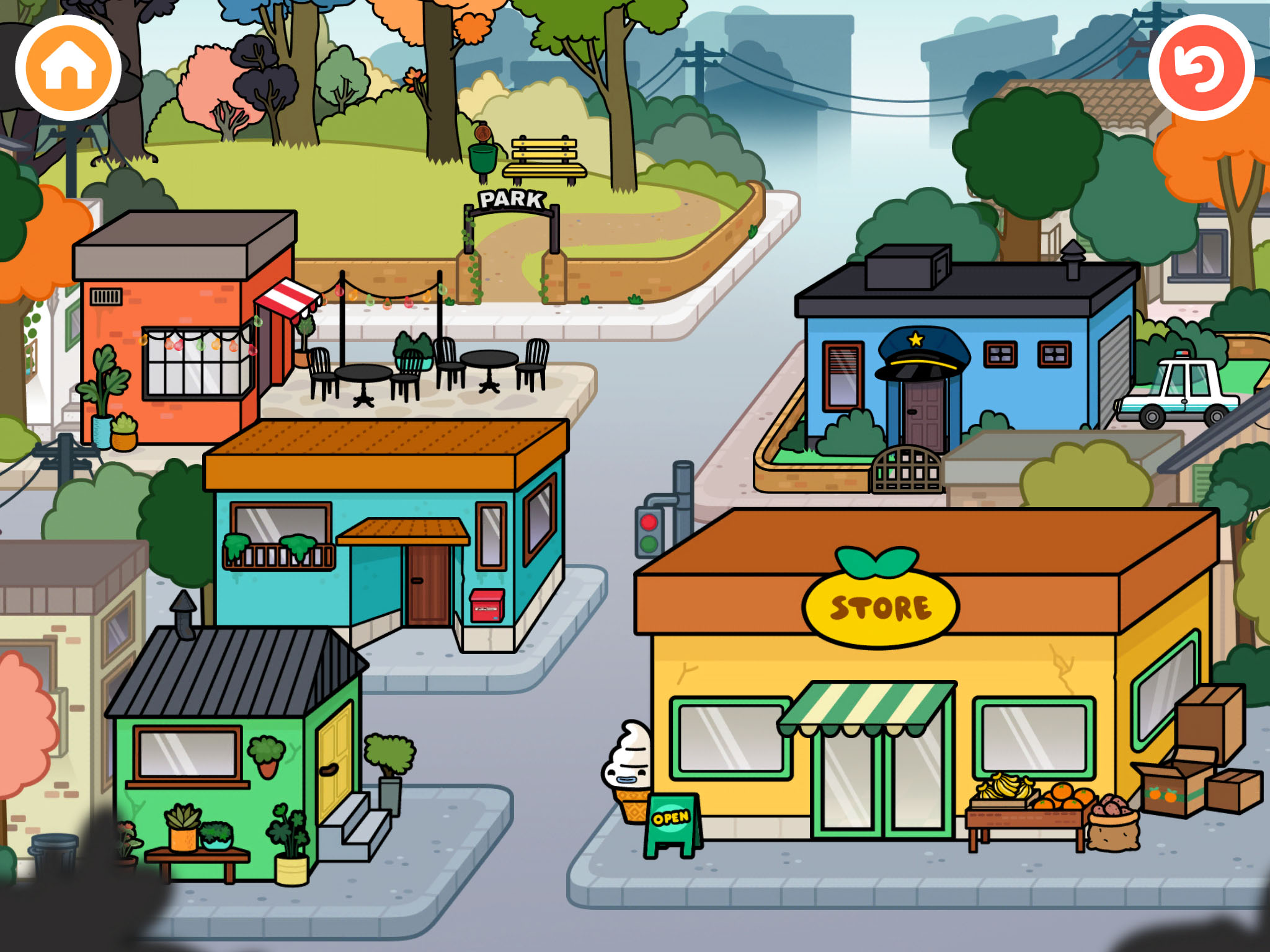 Toca Town app – An interactive, virtual dollhouse that your girls and boys will love