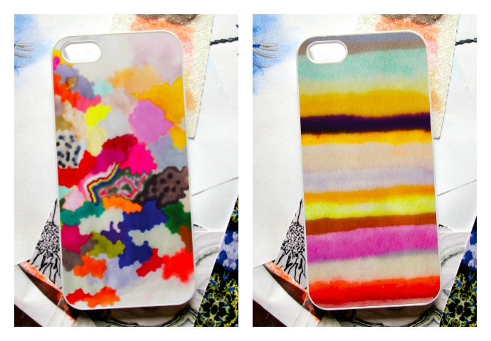 Our favorite fall accessory: Gorgeous iPhone cases by indie artist Kristi Kohut.