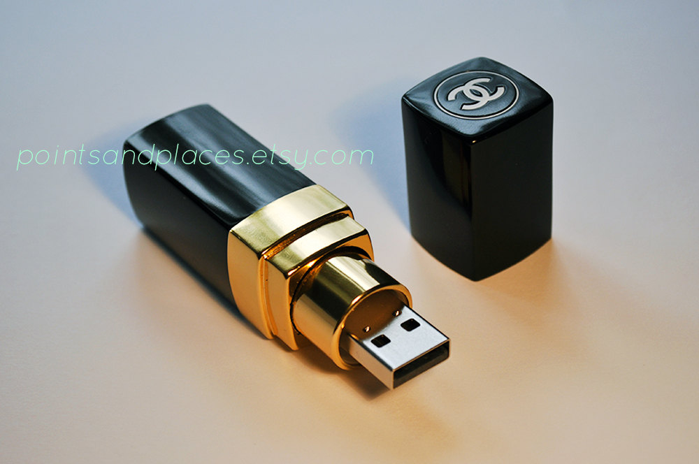 Cool USB drives: Chanel for your lips. And now, your digital files.