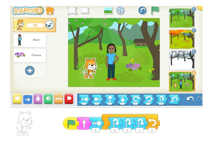 ScratchJr iPad app brings coding to the kindergarten set