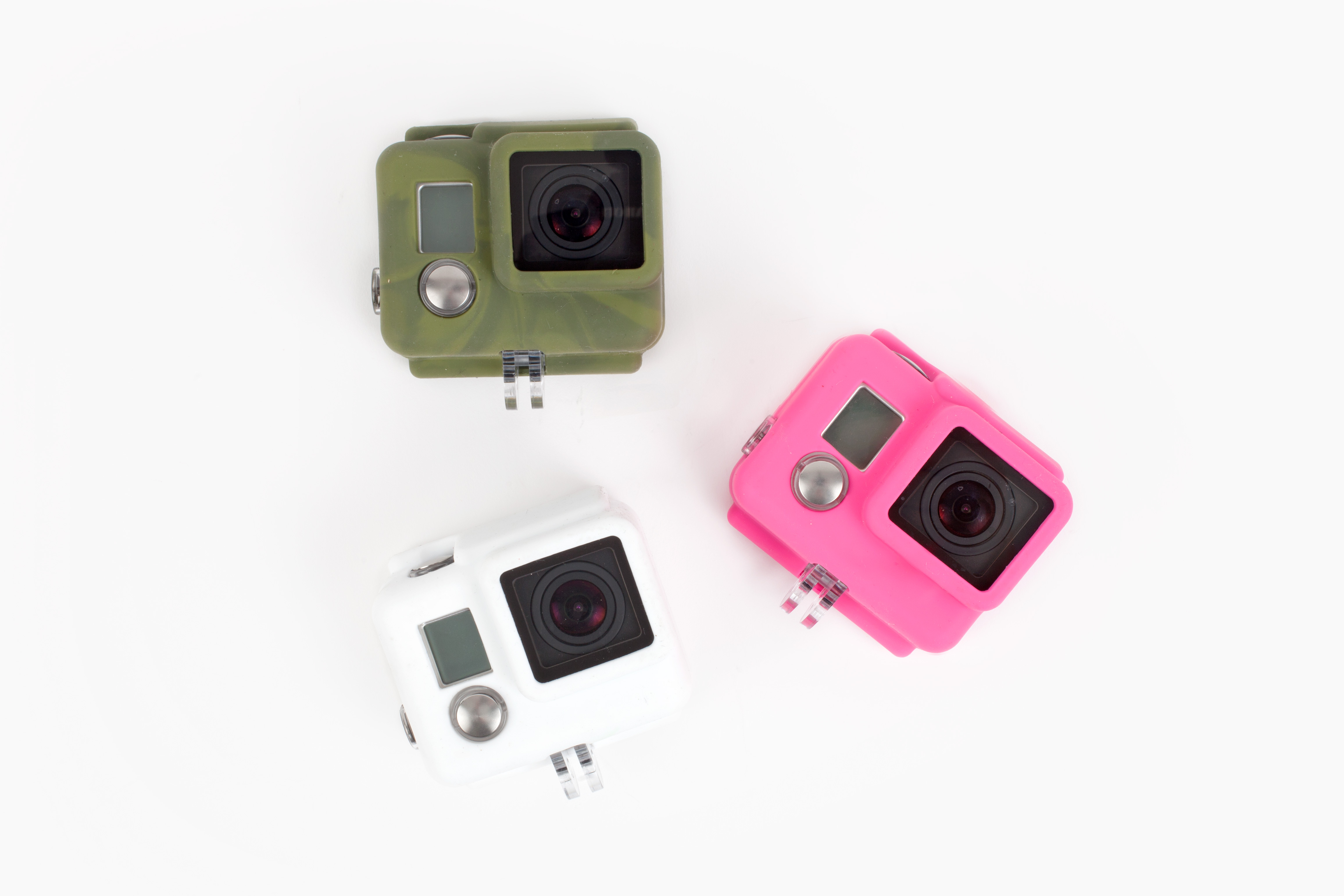 The new silicone GoPro camera cases: Like bubble wrap for your camera.