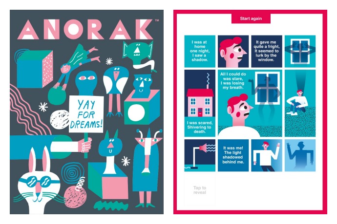 Anorak: The happy magazine for kids goes digital with a fun app.