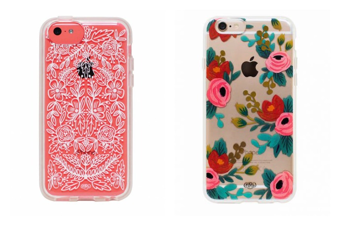Gorgeous floral iPhone cases that have us thinking spring. We’re ready!