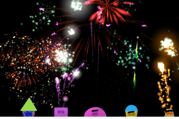 A new fireworks app for kids that is all fun, no fear