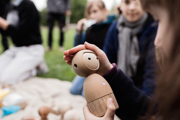 Avakai dolls: beautiful handmade wooden toys with a magical tech twist