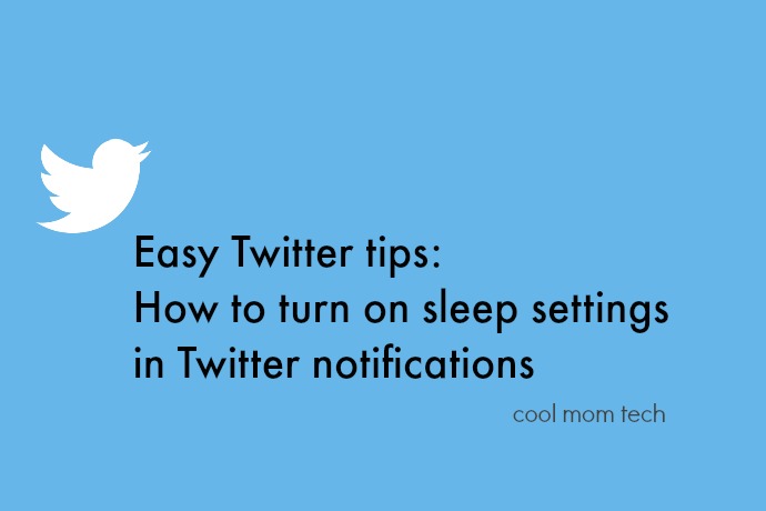 Life management tip: How to turn off Twitter notifications during certain hours using sleep settings