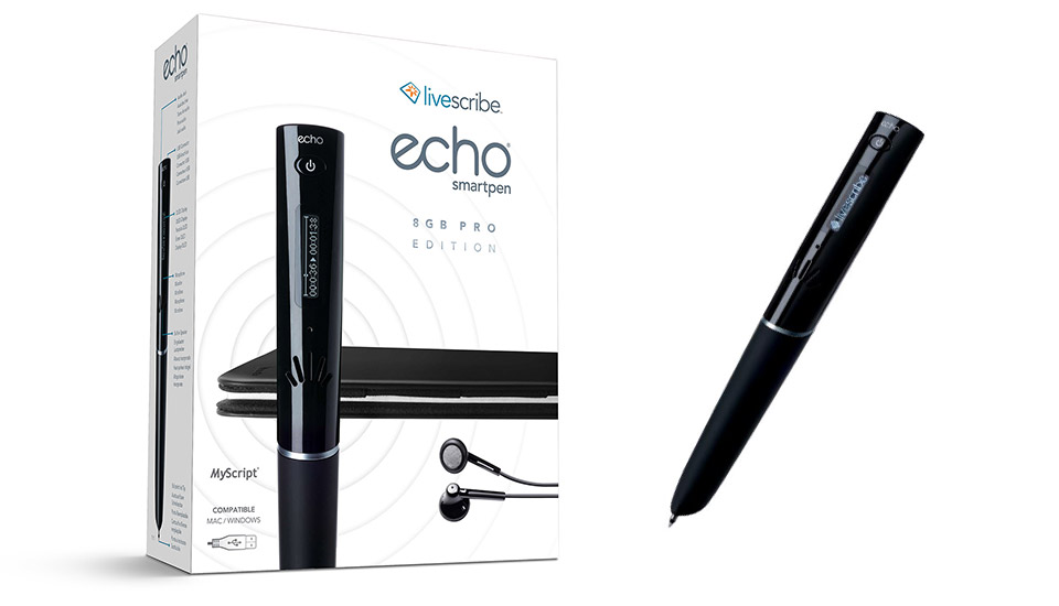 Livescribe’s new Echo Smartpen 8GB Pro is ready to take dictation, boss