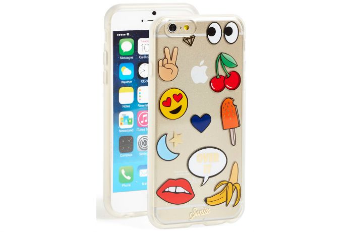Emoji smart phone cases. Because they’re already all over your phone anyway.