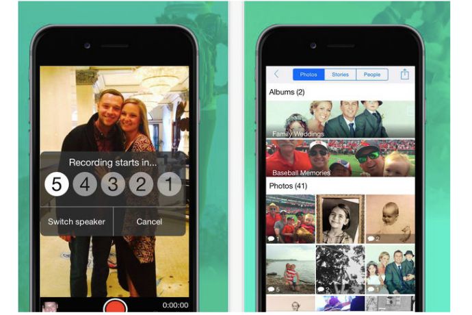 An awesome photo app that helps preserve more than snapshots, it preserves your family stories.