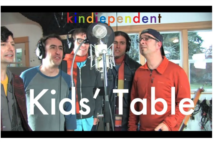 Kids’ Table free download for Thanksgiving, from members of Recess Monkey, The Harmonica Pocket, and Johnny Bregar