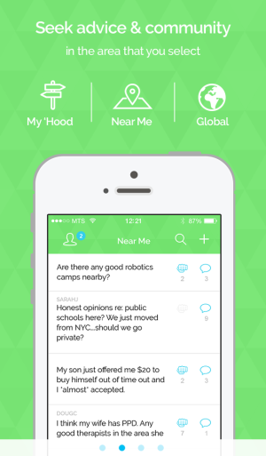 Privet: A new app for parents to get anonymous, supportive, non-judgy advice from a community of other parents