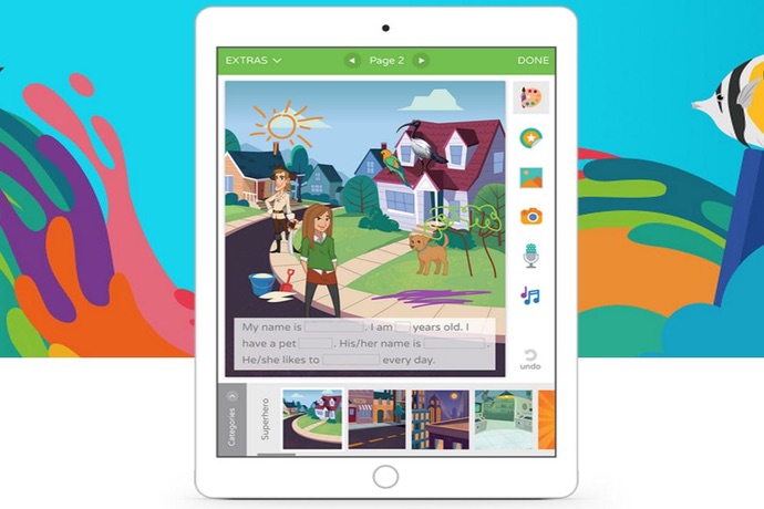 Scribble Creative Book Maker app: Let kids become instant authors and