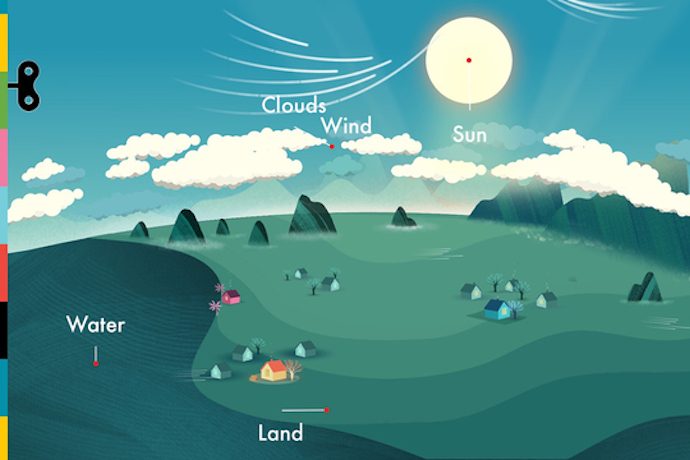 What’s the weather like? Find out with TinyBop’s beautiful new Weather app for kids.