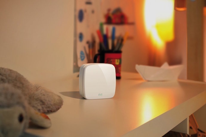 The Eve Room air quality sensor. Because knowing is half the battle.