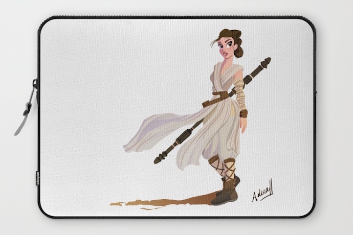 6 super cool Star Wars Rey laptop sleeves. For May the 4th or any day