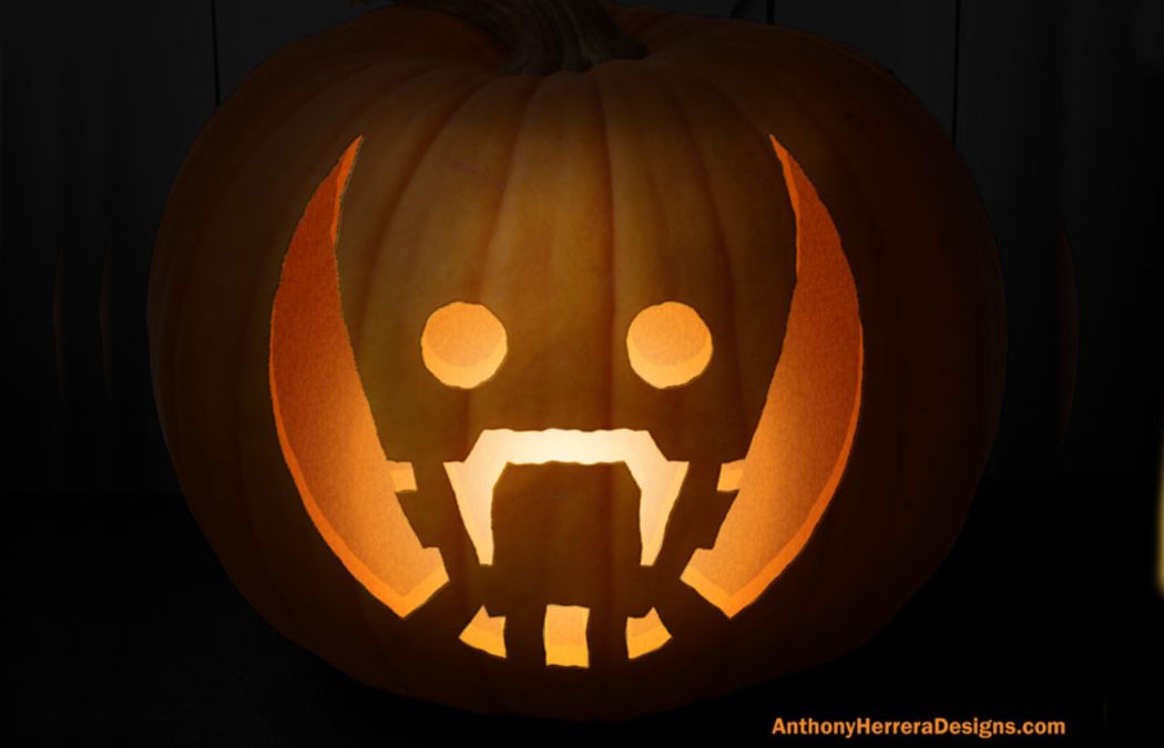 Nearly 100 of the coolest free geeky pumpkin carving templates for Halloween