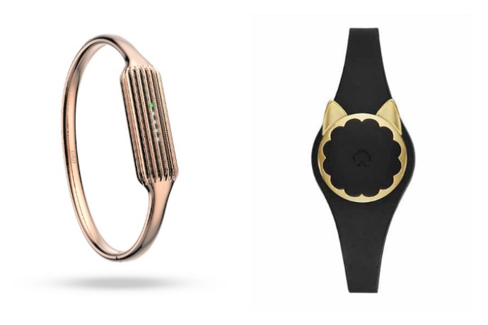 2 new, stylish fitness trackers in glitter and gold. Hello, lover.
