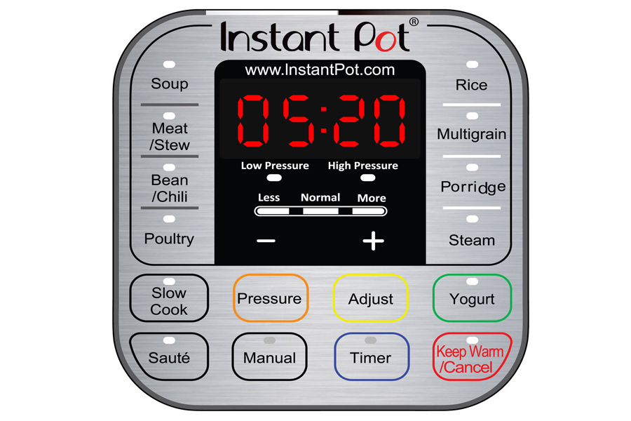 A handy guide to the Instant Pot buttons. It’s okay, we need it too.