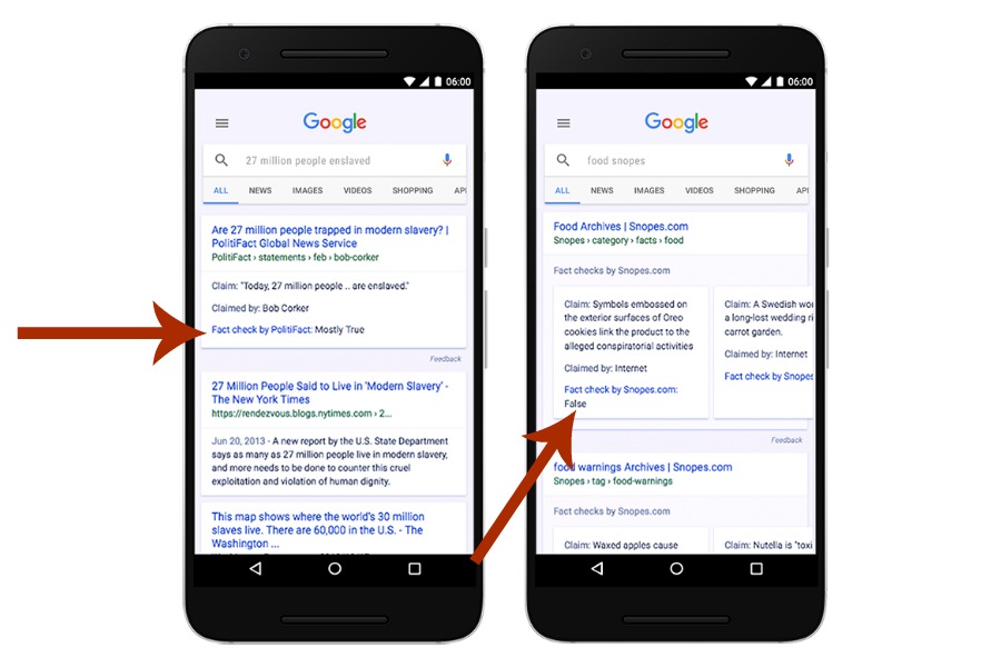 Big (real) news! Fake news gets easier to spot with the new Google Fact Check