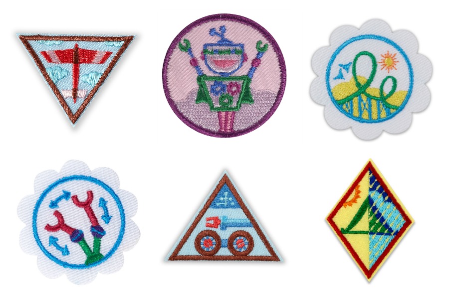 The new Girl Scout STEM badges: Engineering, computer science, and robotics, oh my!