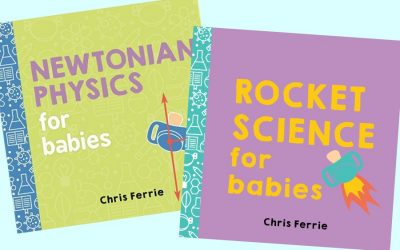 Can these board books tech babies rocket science?