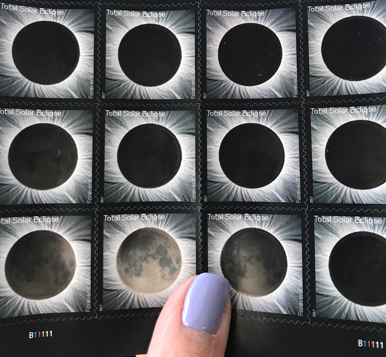 Total Eclipse Stamps that Change Color | Cool Mom Tech