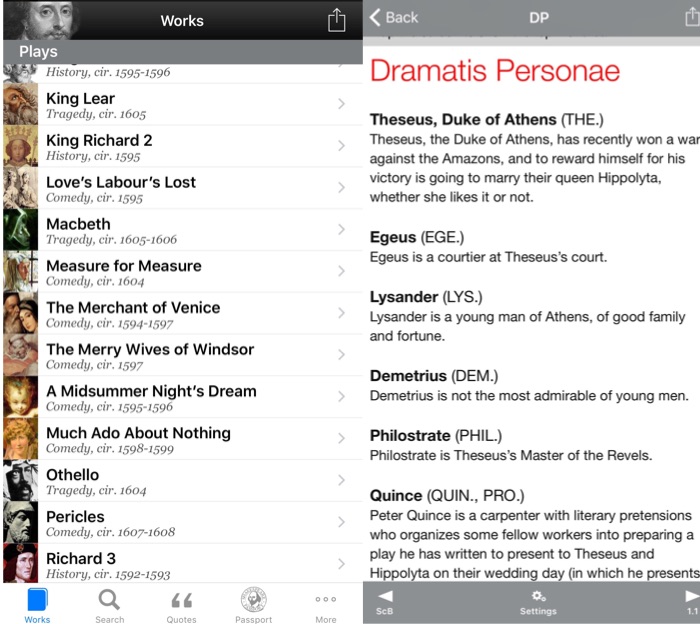 Best reading apps for kids: Shakespeare