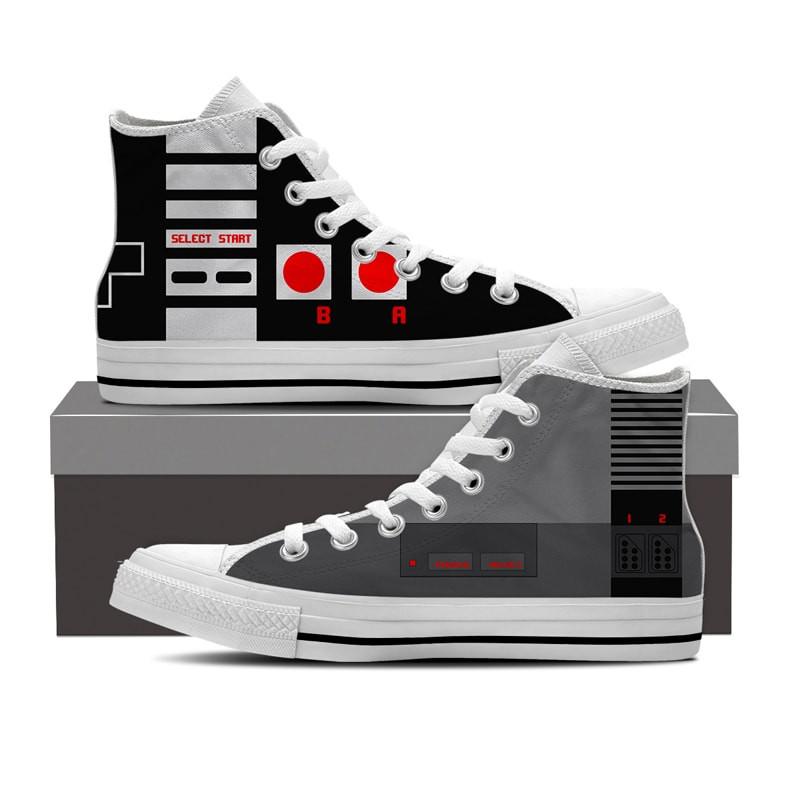 Retro gaming high tops | back to school supplies for gamers | coolmomtech.com