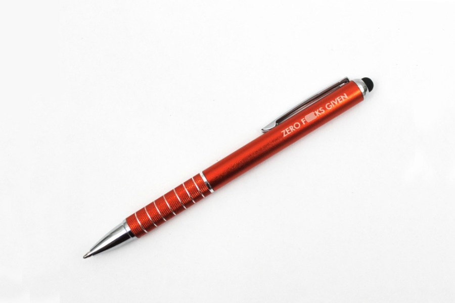 A stylus with a particular sense of humor: Yours