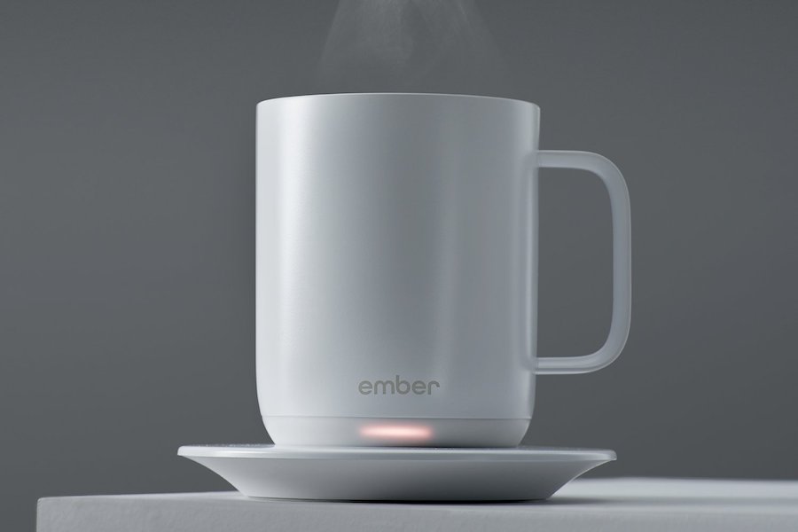 Hot coffee? Yes please! The Ember smart coffee mug is every parent’s dream.