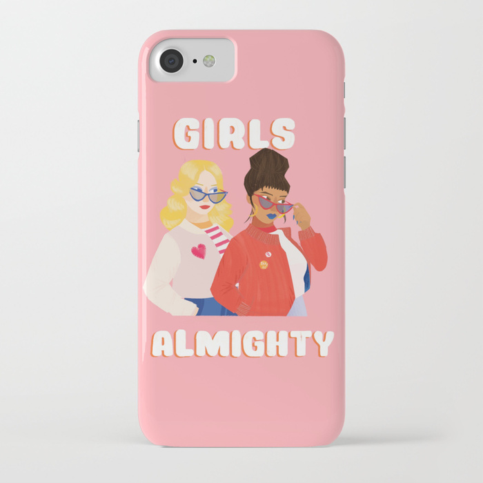 Girl power phone cases: Girls Almighty phone case by Maia Faddoul